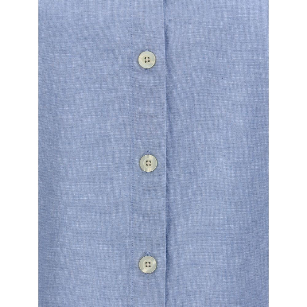 Blue Cotton Shirt