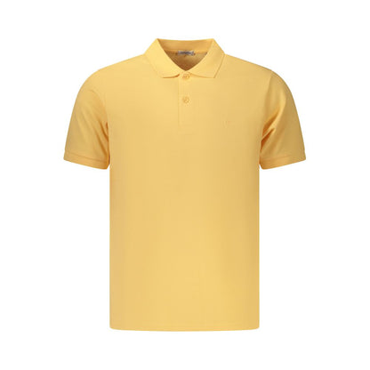 Orange Cotton Men's Polo Shirt