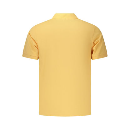 Orange Cotton Men's Polo Shirt
