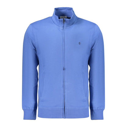 Blue Cotton Men's Sweatshirt