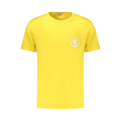 Yellow Cotton Men's T-Shirt