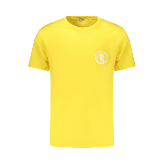 Yellow Cotton Men's T-Shirt