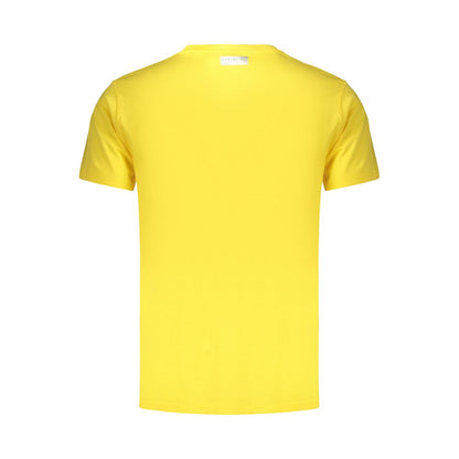 Yellow Cotton Men's T-Shirt