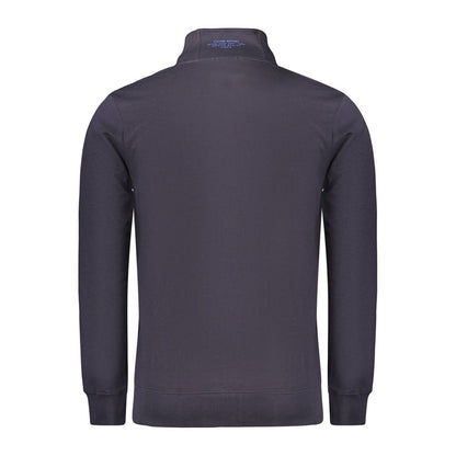 Blue Cotton Men's Sweatshirt