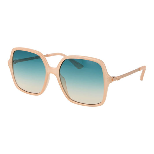 Beige Acetate Sunglasses