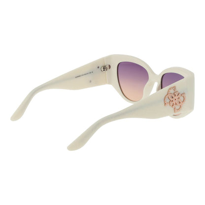 White Plastic Sunglasses