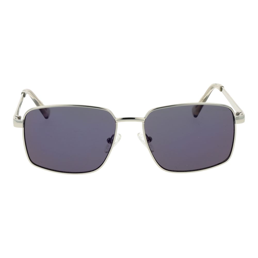 Silver Metal Sunglasses