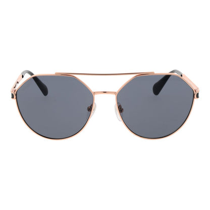 Rose Gold Metal Sunglasses