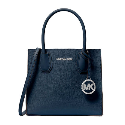 Blue Fur Handbag