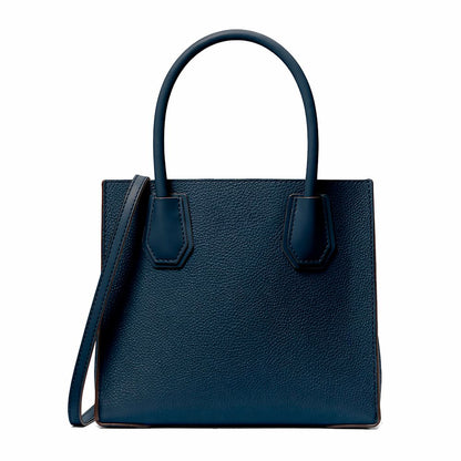 Blue Fur Handbag