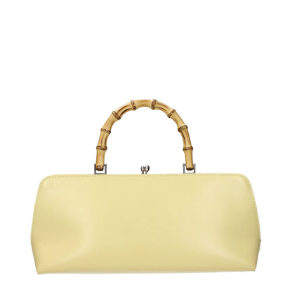 Yellow Leather Handbag