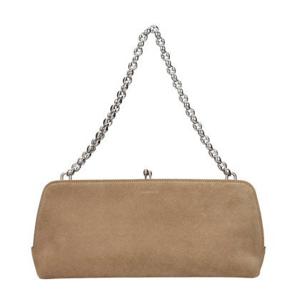 Beige Leather Handbag
