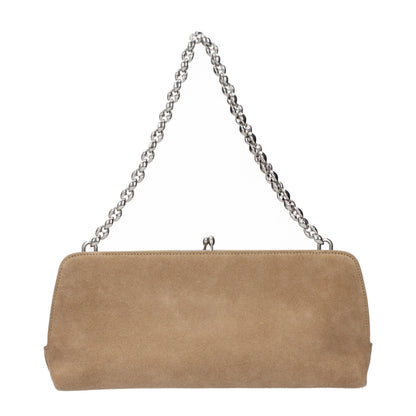 Beige Leather Handbag