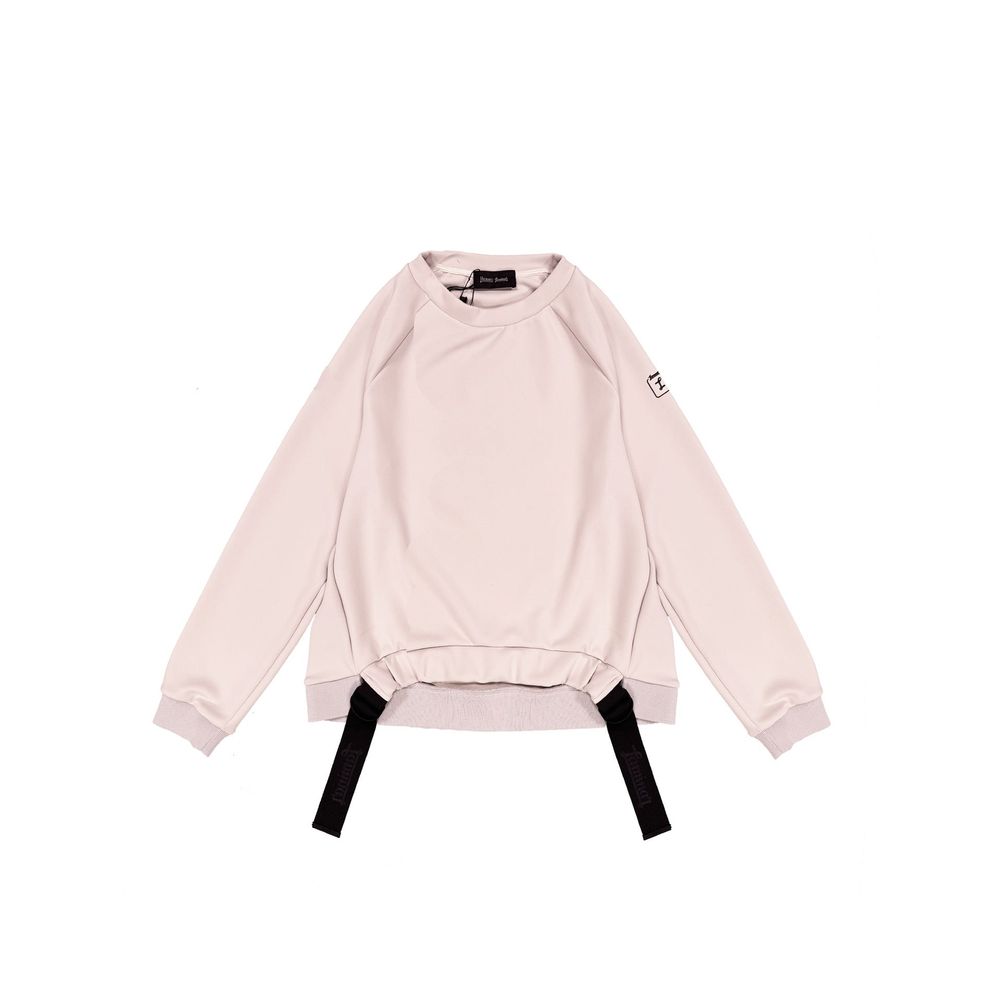Gray Elastane Sweatshirt
