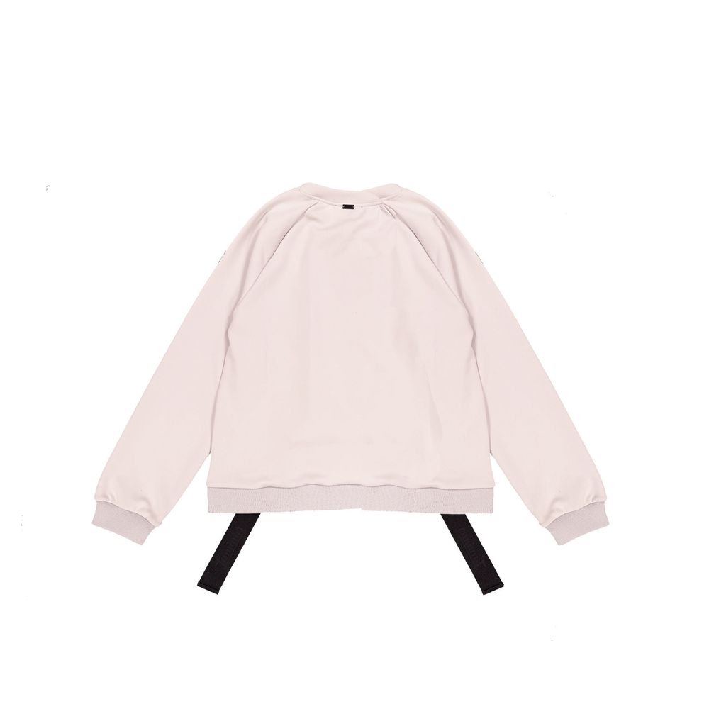 Gray Elastane Sweatshirt