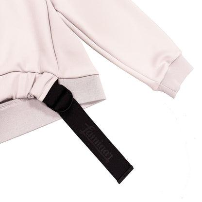 Gray Elastane Sweatshirt