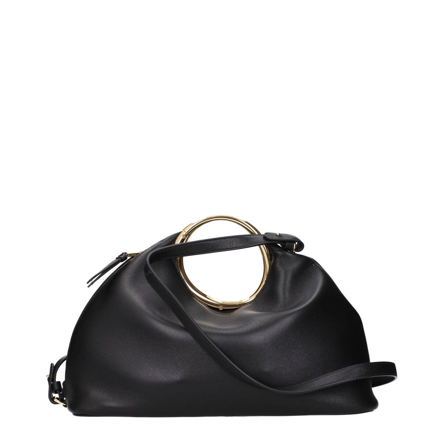 Black Leather Handbag