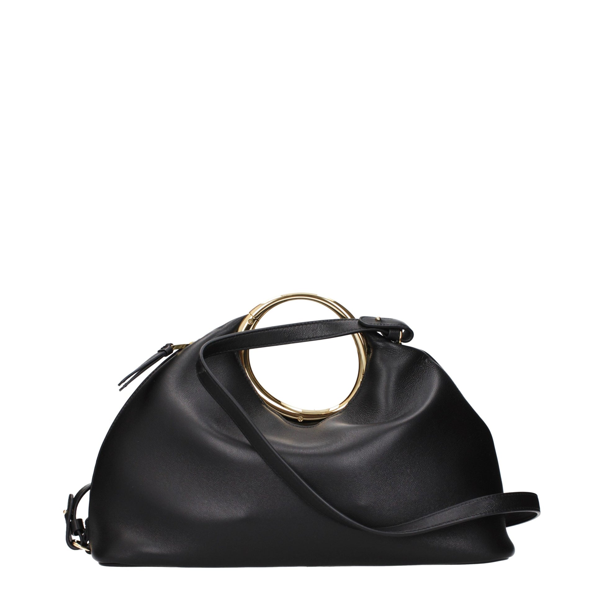 Black Leather Handbag