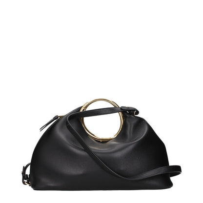 Black Leather Handbag