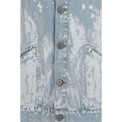 Blue Cotton Denim Jacket