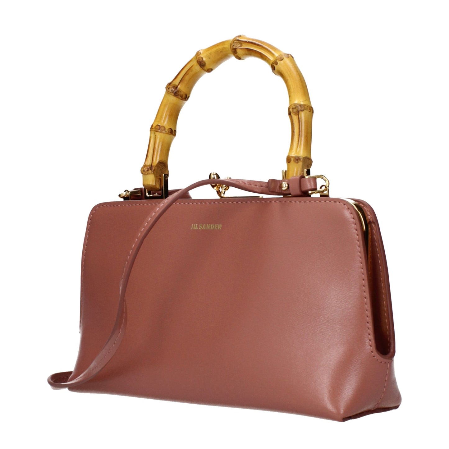 Pink Leather Handbag