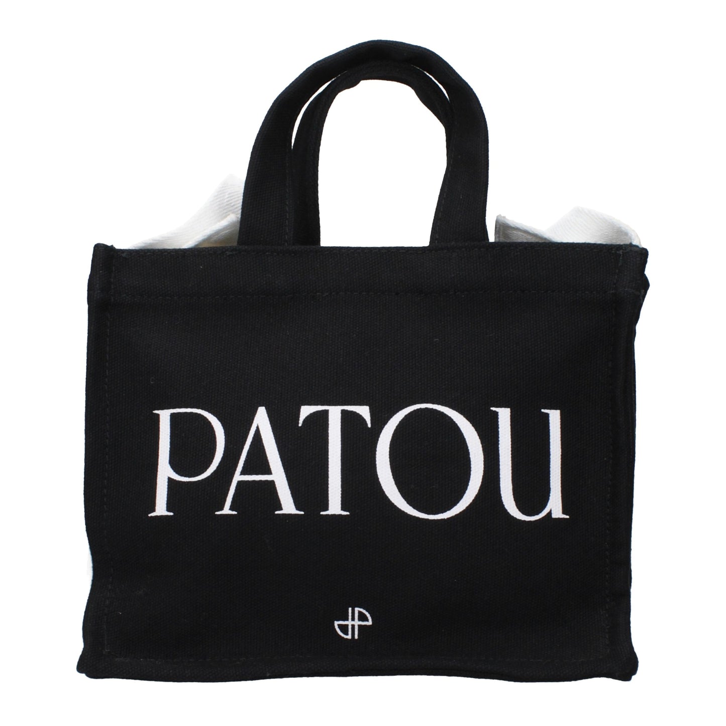 Black Cotton Handbag