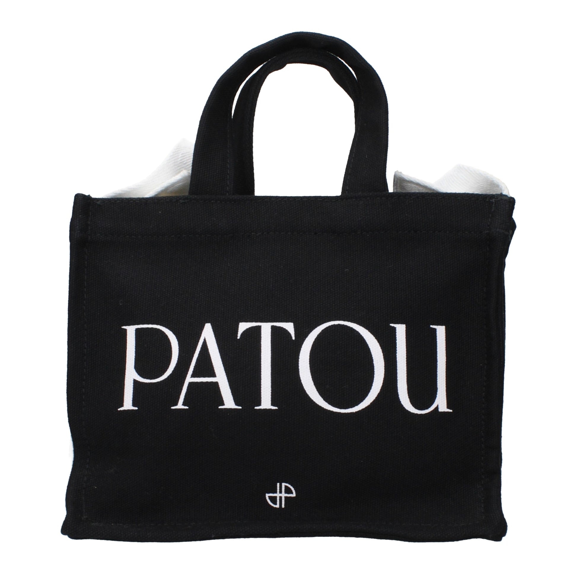 Black Cotton Handbag