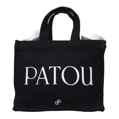 Black Cotton Handbag