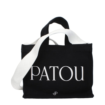 Black Cotton Handbag