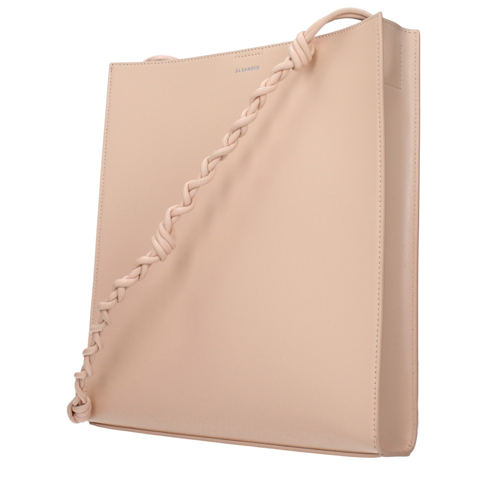 Pink Leather Shoulder Bag