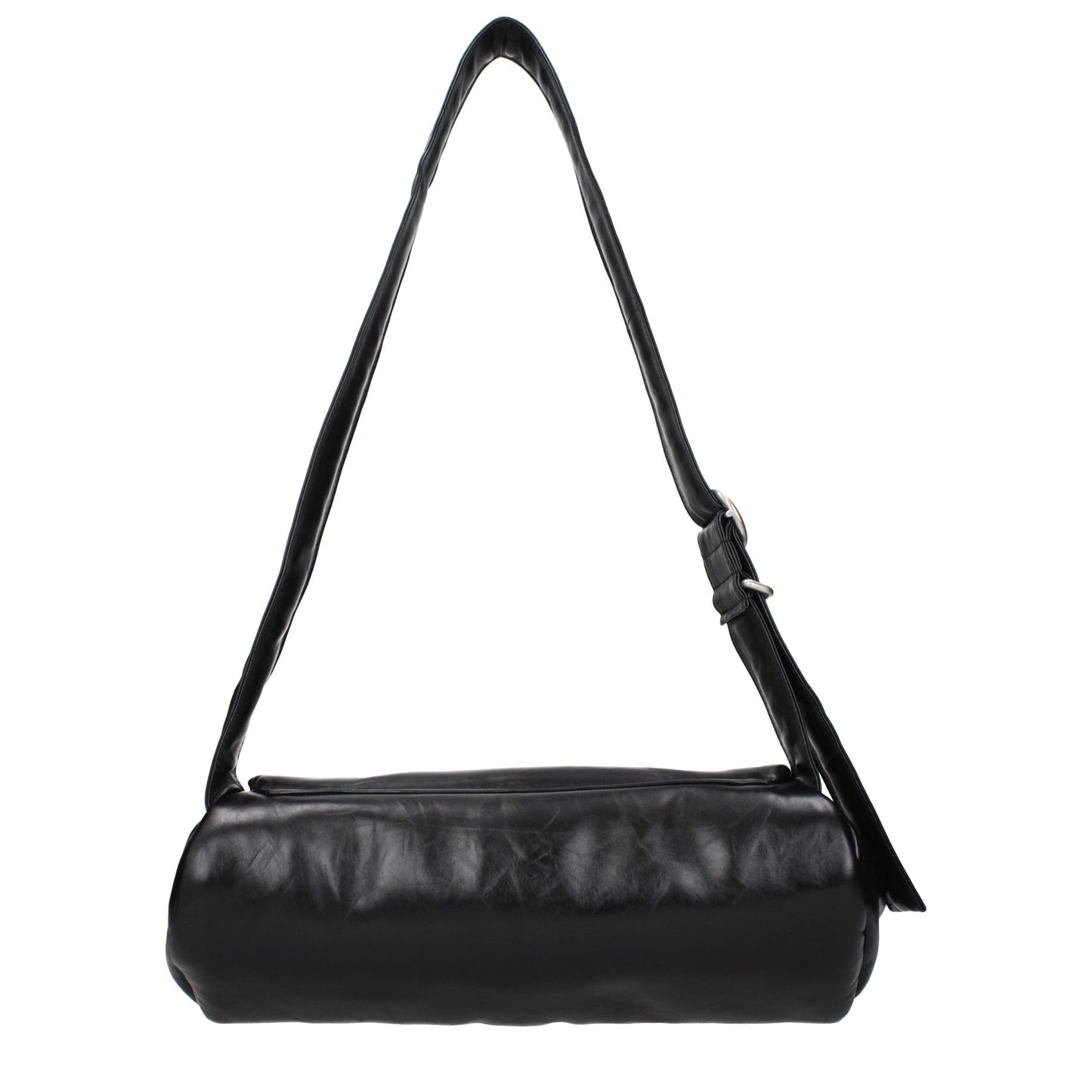 Black Leather Crossbody Bag