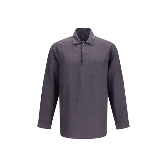 Gray Linen Shirt
