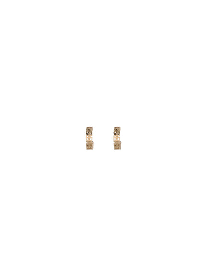 Gold Brass Earrings