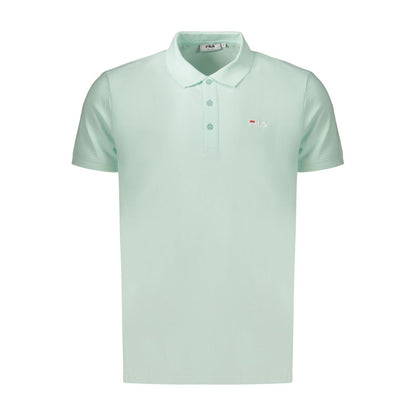 Green Cotton Men's Polo Shirt