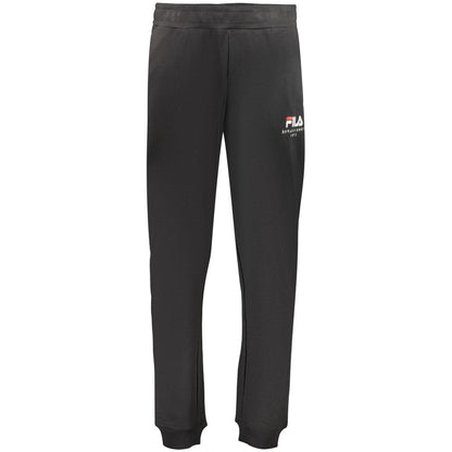 Black Cotton Mens Trousers