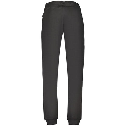 Black Cotton Mens Trousers