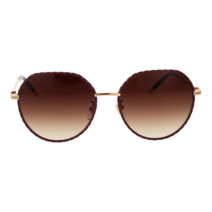 Rose Gold Metal Sunglasses