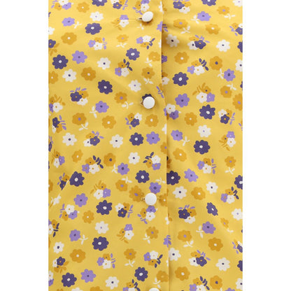 Bicolor Cotton Casual Dress