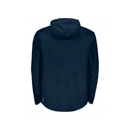 Blue Polyester Shell Jacket