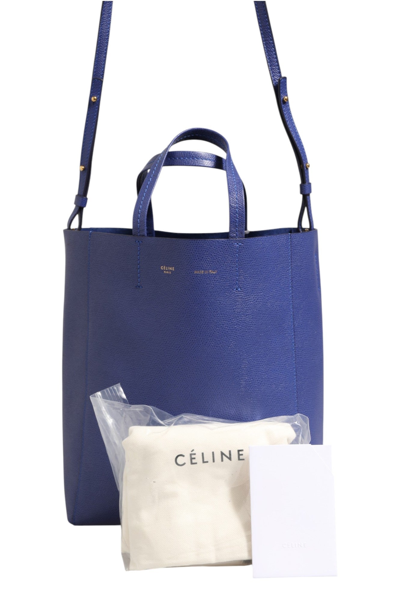 Blue with Gold Tote Bag