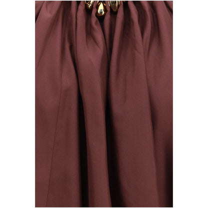 Bordeaux Silk Blouse