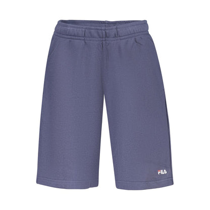 Blue Cotton Men's Pants
