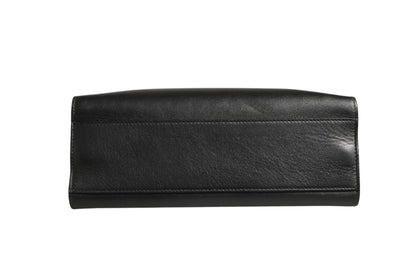 Nymphaea Bamboo Top Handle Leather Bag