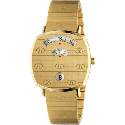 Gold Stainless Steel Dress Watch