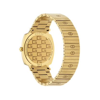 Gold Stainless Steel Dress Watch