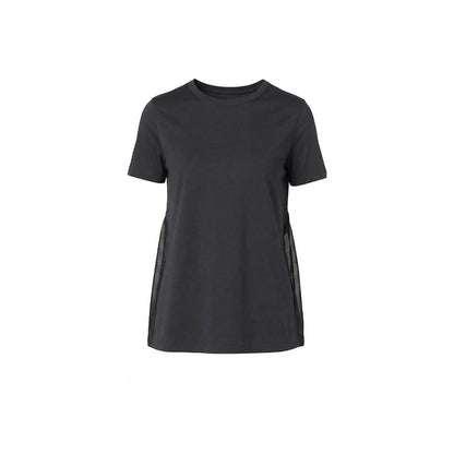 Black Cotton T-Shirt