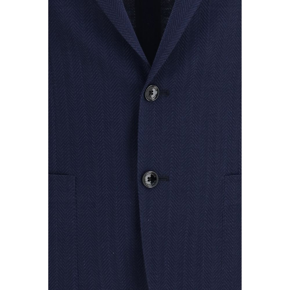 Blue Wool Oves Aries Blazer