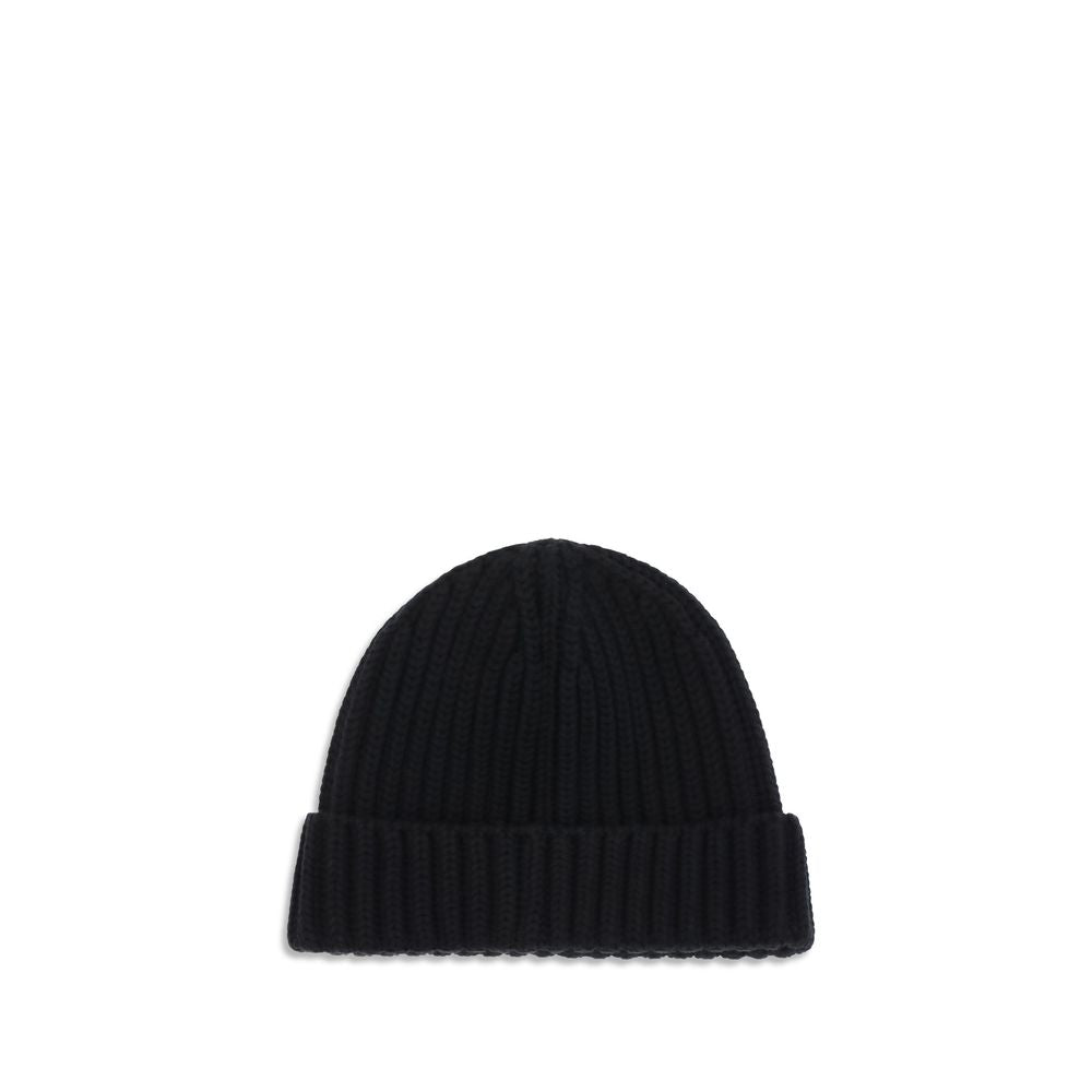 Black Wool Oves Aries Beanie