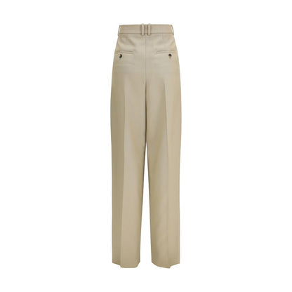 Beige Wool Oves Aries Dress Pants