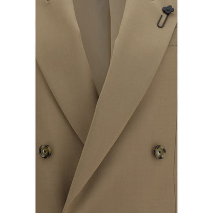 Beige Wool Oves Aries Blazer